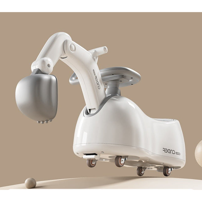 Masina 1, 1-3 Ani, Tip Excavator/Balansoar/Masina Yo Yo, din Plastic, 4 Roti Silentioase