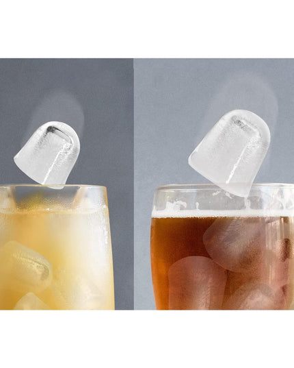 Masina de Facut Gheata, din ABS, 12 kg/24h, Capacitate 500 g, 2 Marimi, Portabil,Automata