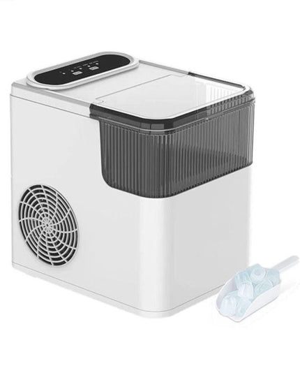 Masina de Facut Gheata, din ABS, 12 kg/24h, Capacitate 500 g, 2 Marimi, Portabil,Automata