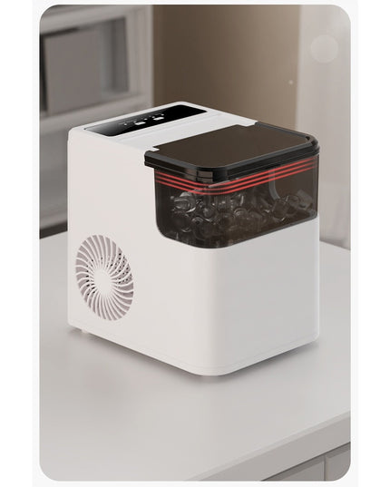 Masina de Facut Gheata, din ABS, 12 kg/24h, Capacitate 500 g, 2 Marimi, Portabil,Automata