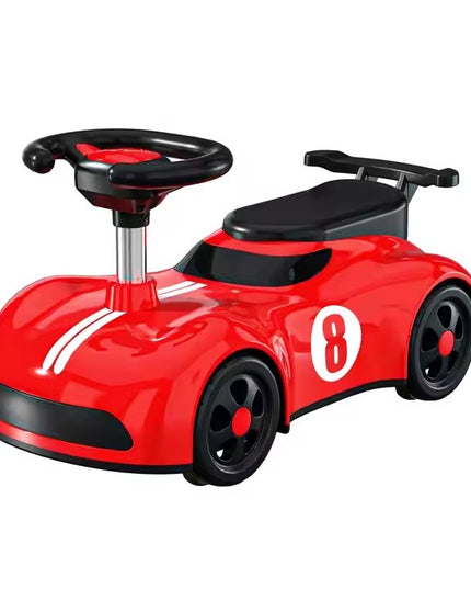 Masina pentru Copii, 1-3 ani, Impingere, Bluetooth, Muzica, din ABS, 4 Roti, Inaltime Sezut
