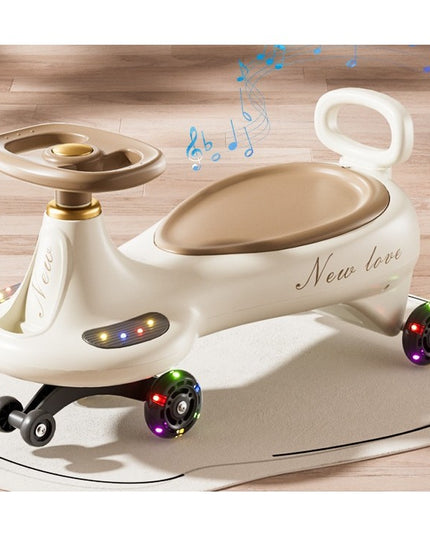 Masinuta, 1-8 Ani, Rotire 360 Grade, Anti-rasturnare, Roti Silentioase, Impingere