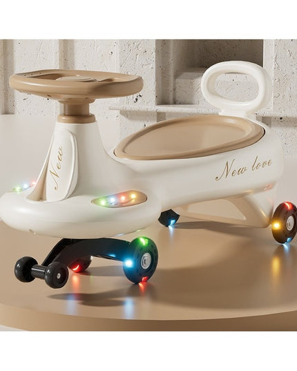 Masinuta, 1-8 Ani, Rotire 360 Grade, Anti-rasturnare, Roti Silentioase, Impingere