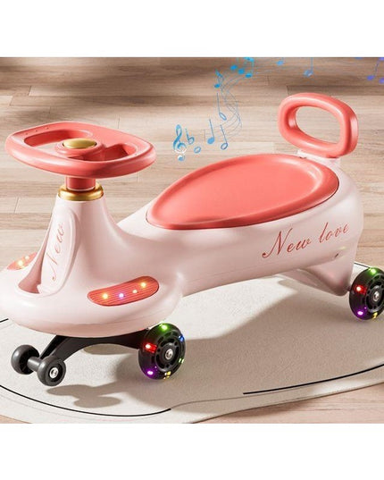 Masinuta, 1-8 Ani, Rotire 360 Grade, Anti-rasturnare, Roti Silentioase, Impingere