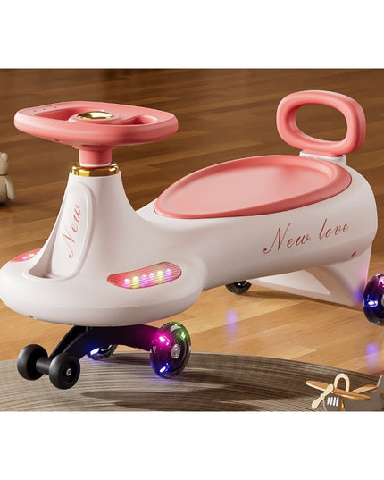 Masinuta, 1-8 Ani, Rotire 360 Grade, Anti-rasturnare, Roti Silentioase, Impingere