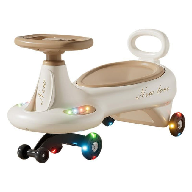 Masinuta, 1-8 Ani, Rotire 360 Grade, Anti-rasturnare, Roti Silentioase, Impingere