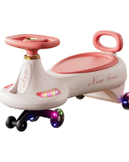 Masinuta, 1-8 Ani, Rotire 360 Grade, Anti-rasturnare, Roti Silentioase, Impingere