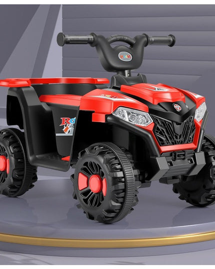 Masinuta Electrica pe 4 Roti, Tip ATV, cu Acumulator, Sistem Anti-Rasturnare, Sistem de Lumini si Sunet, 2-5 Ani