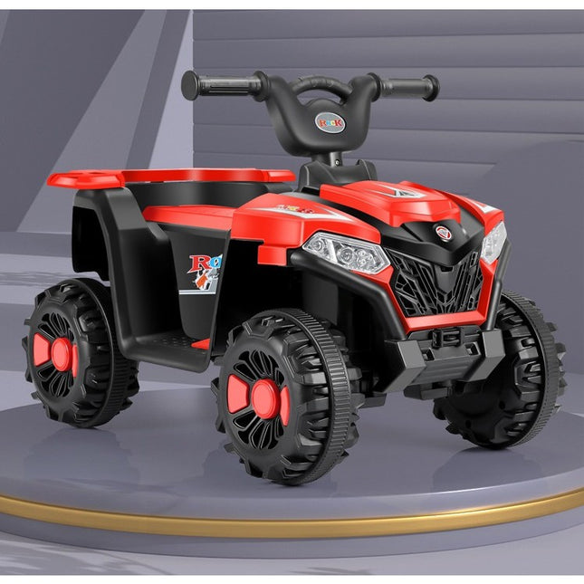 Masinuta Electrica pe 4 Roti, Tip ATV, cu Acumulator, Sistem Anti-Rasturnare, Sistem de Lumini si Sunet, 2-5 Ani