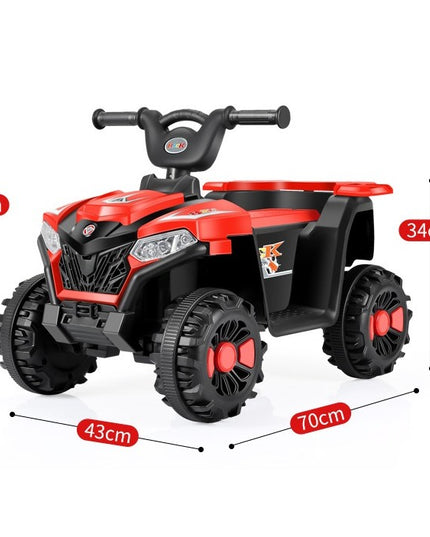 Masinuta Electrica pe 4 Roti, Tip ATV, cu Acumulator, Sistem Anti-Rasturnare, Sistem de Lumini si Sunet, 2-5 Ani