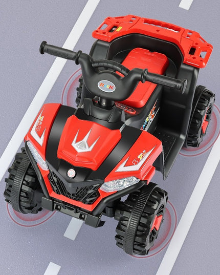 Masinuta Electrica pe 4 Roti, Tip ATV, cu Acumulator, Sistem Anti-Rasturnare, Sistem de Lumini si Sunet, 2-5 Ani