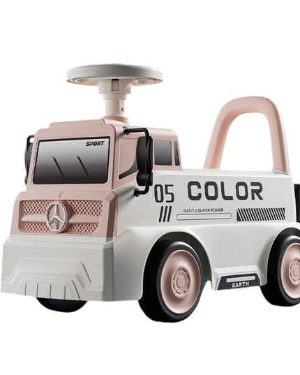 Mașinuță pentru copii, 3 ani, Model Camion, Sport, Claxon, Depozitare