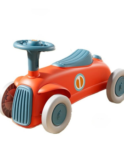 Masinuta Ride-On cu Sistem Anti-Rasturnare, Claxon pe Volan, 1-6 Ani