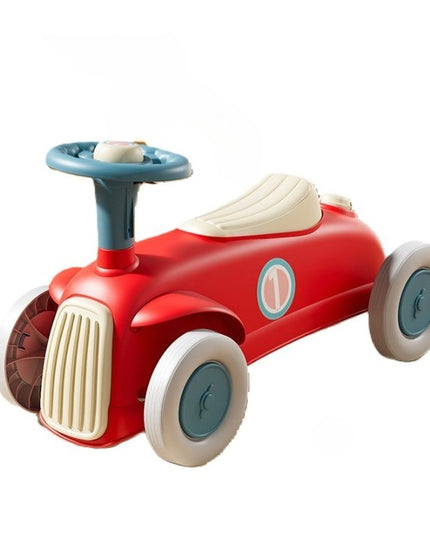 Masinuta Ride-On cu Sistem Anti-Rasturnare, Claxon pe Volan, 1-6 Ani