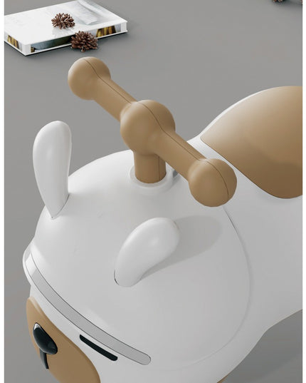 Masinuta Ride-On Sistem Anti-Rasturnare, Sistem de Lumini si Sunet, Bluetooth, 1-3 Ani, Model Catel