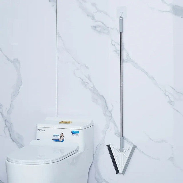 Matura Telescopica, cu Doua Capete - Perie/Racleta , Lungime , din Plastic/Otel/Silicon