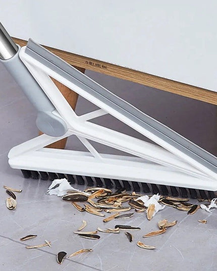 Matura Telescopica, cu Doua Capete - Perie/Racleta , Lungime , din Plastic/Otel/Silicon