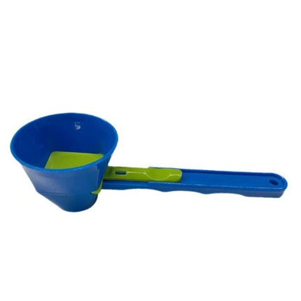 Lingura pentru Proteine, Lingura cu Palnie Culisanta, Lingura Dozator pentru Lapte Praf si Suplimente, 12.5 cm