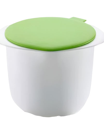 Recipient pentru Preparat Branza, Capac de Silicon, Cheese Maker din Plastic, Strecuratoare