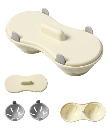 Recipient Dublu pentru Oua, din Plastic pentru Gatit la Microunde