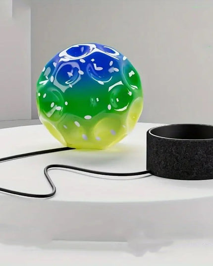 Minge Saltareata Hiperelastica, Space Moon Ball foarte Elastica, Antistress pentru Copii, Diametru 66 mm