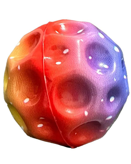 Minge Saltareata Hiperelastica, Space Moon Ball foarte Elastica, Antistress pentru Copii, Diametru 66 mm