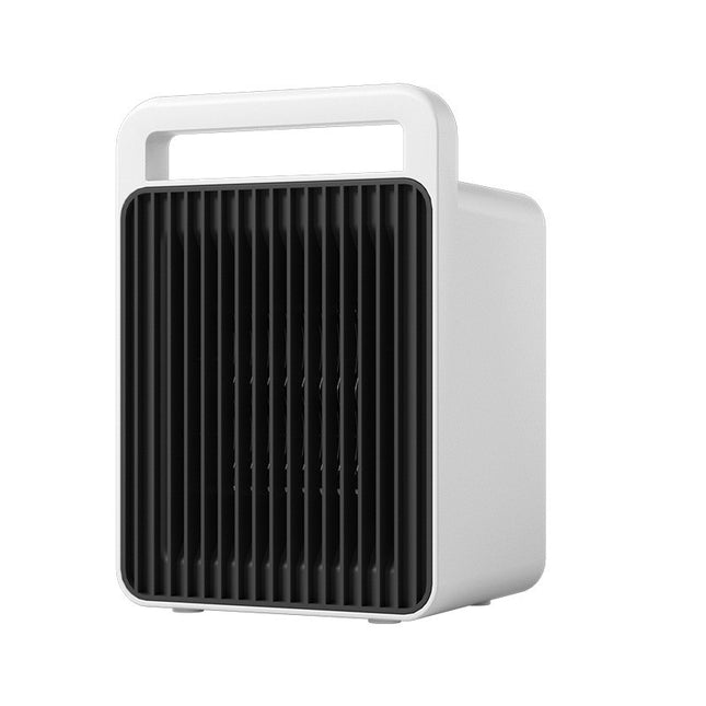 Mini Aeroterma, Mini Radiator Electric, Putere 900 W, Buton cu 2 Trepte de Temperatura, Inchidere Automata, cu Maner de Prindere