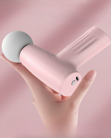 Mini Aparat de Masaj, Tip Pistol, Incarcare USB Tip C, Portabil, Pentru Relaxare Musculara, Autonomie 120 Min, 3 Trepte de Viteza