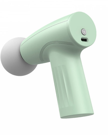 Mini Aparat de Masaj, Tip Pistol, Incarcare USB Tip C, Portabil, Pentru Relaxare Musculara, Autonomie 120 Min, 3 Trepte de Viteza