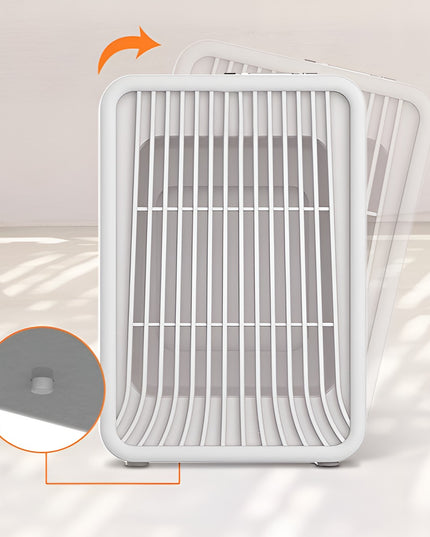 Mini Incalzitor pentru Birou, Incalzire si Racire, 1000-1200W, cu Lumini, cu Maner, Lungime Cablu , 3 Trepte de Temperatura