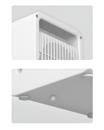 Mini Incalzitor pentru Birou, Incalzire si Racire, 1000-1200W, cu Lumini, cu Maner, Lungime Cablu , 3 Trepte de Temperatura