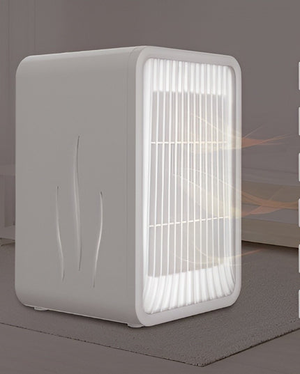 Mini Incalzitor pentru Birou, Incalzire si Racire, 1000-1200W, cu Lumini, cu Maner, Lungime Cablu , 3 Trepte de Temperatura