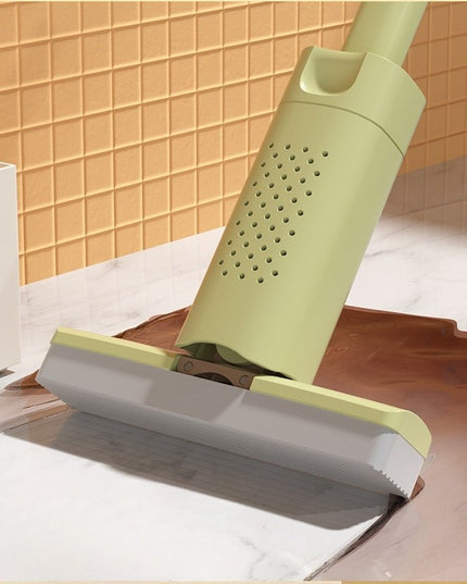 Mini Mop, Pentru Uz Casnic, Sistem Autostoarcere, Portabil, Mop cu Burete, Rotire 180°