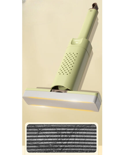 Mini Mop, Pentru Uz Casnic, Sistem Autostoarcere, Portabil, Mop cu Burete, Rotire 180°