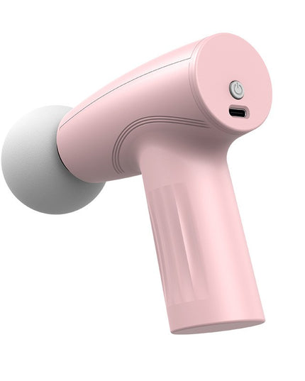 Mini Aparat de Masaj, Tip Pistol, Incarcare USB Tip C, Portabil, Pentru Relaxare Musculara, Autonomie 120 Min, 3 Trepte de Viteza