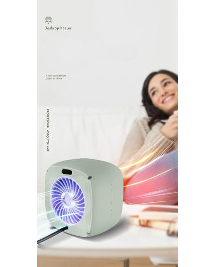 Mini radiator electric portabil 800 W, 2 trepte