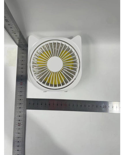 Mini ventilator pentru birou cu usb, rotire 360 grade, 3 viteze