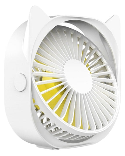 Mini ventilator pentru birou cu usb, rotire 360 grade, 3 viteze