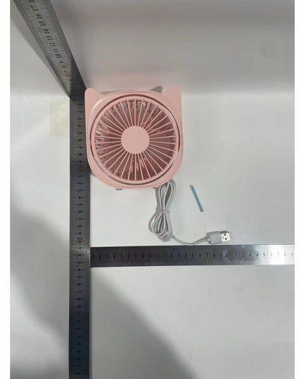 Mini ventilator pentru birou cu usb, rotire 360 grade, 3 viteze
