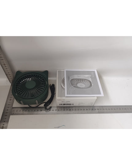 Mini ventilator pentru birou cu usb, rotire 360 grade, 3 viteze