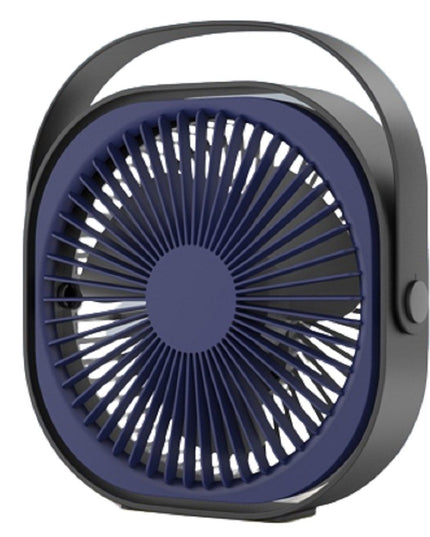 Mini ventilator pentru birou cu usb, rotire 360 grade, 3 viteze, 4000 mA