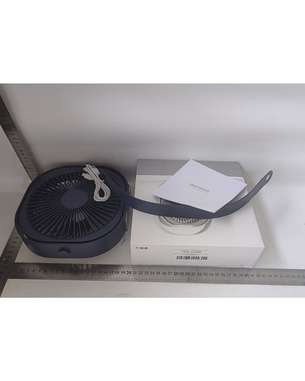 Mini ventilator pentru birou cu usb, rotire 360 grade, 3 viteze, 4000 mA