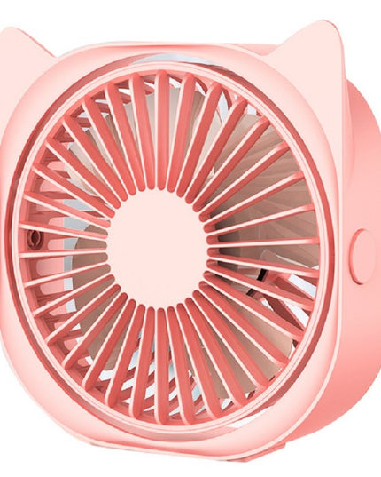 Mini ventilator pentru birou cu usb, rotire 360 grade, 3 viteze