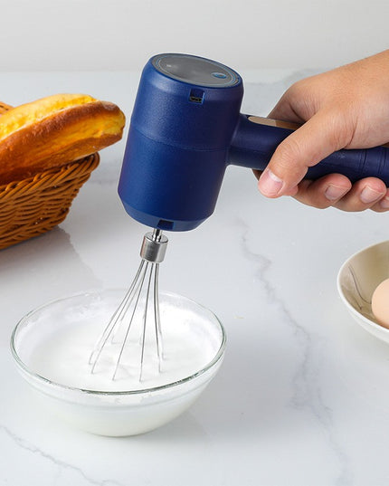 Mixer Electric fara Fir, pentru Uz Casnic, pentru Oua Smantana Frisca, Maner Plastic, Usor de Utilizat si Depozitat, 3 Accesorii