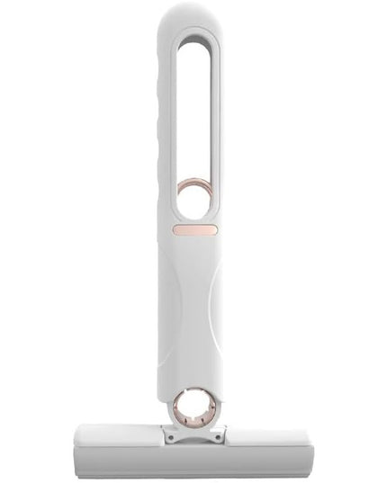 Mop de mana mini-portabil, cu sistem de stoarcere, dispozitiv de curatat manual, cu burete absorbant, material PVA, multisuprafete si geamuri