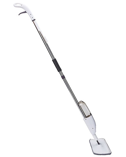 Mop plat, cu pulverizator, pentru uz casnic, plastic, rezerva de mop din microfibra