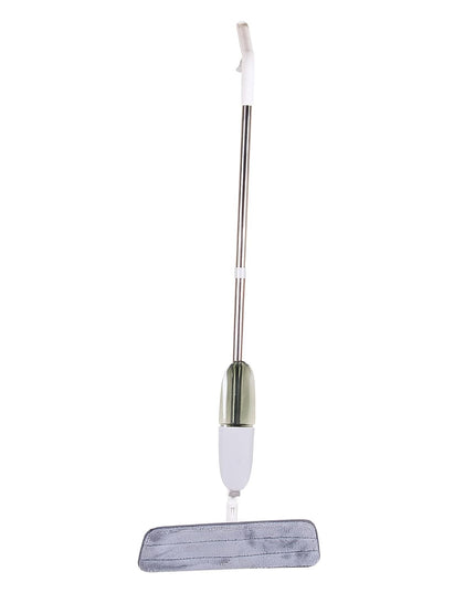 Mop plat, cu pulverizator, pentru uz casnic, plastic, rezerva de mop din microfibra