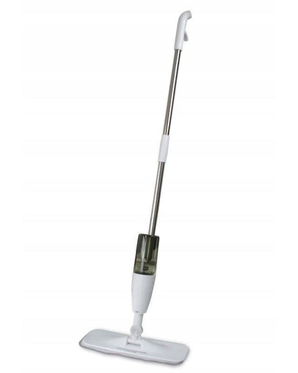 Mop plat, cu pulverizator, pentru uz casnic, plastic, rezerva de mop din microfibra