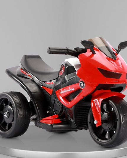 Motocicletă Electrică cu 3 Roti, Acumulator Încarcare, Anti-Rasturnare, Lumini, Sunete, Off-Road, Baterie 6V 4.5Ah