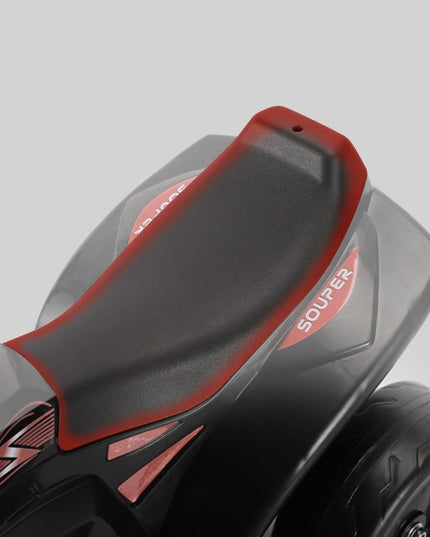 Motocicletă Electrică cu 3 Roti, Acumulator Încarcare, Anti-Rasturnare, Lumini, Sunete, Off-Road, Baterie 6V 4.5Ah